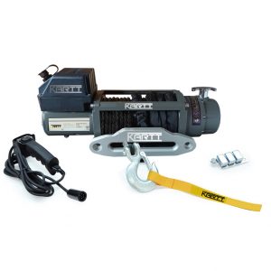 11500 lb 12v Electric Winch by KARTT - synthetic rope