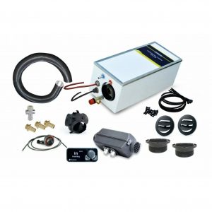 6 litre Combi Diesel Heater Set Air 230V 500W + 12V 200W + Autoterm Air 2kW + Control and Installation Kit WH612230AS