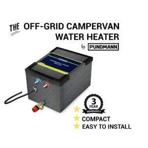 Off Grid Campervan Water Heater by Pundmann - 3 Litre 230V 250W