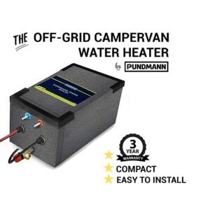 Off Grid Campervan Water Heater by Pundmann – 6 Litre Twin Rod 12V 200W + 230V 500W copy