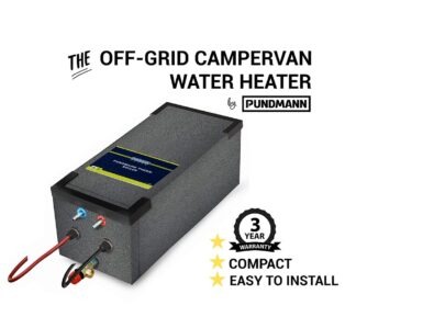 Off Grid Campervan Water Heater by Pundmann – 10 Litre Twin Rod 24V